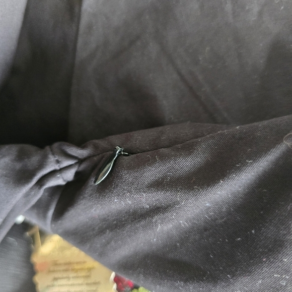 Roiii Off Shoulder Sheer Dress Womens Black & Roses 1950s Whimsgoth New - Picture 16 of 16